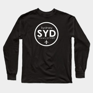 SYD, Sydney Kingsford Smith International Airport Long Sleeve T-Shirt